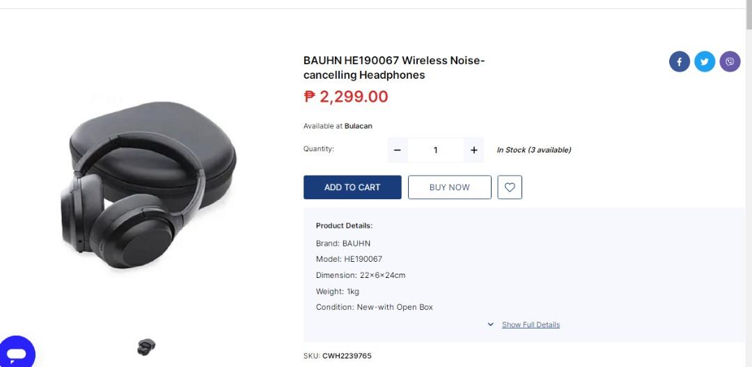Bauhn wireless headphones on sale
