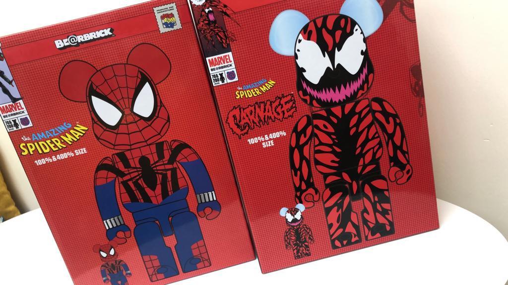 その他 BE@RBRICK - BE@RBRICK CARNAGE SPIDER-MAN(BEN REILLY) Be@rbrick Marvel SPIDER-MAN(BEN REILLY) , CARNAGE | LINE