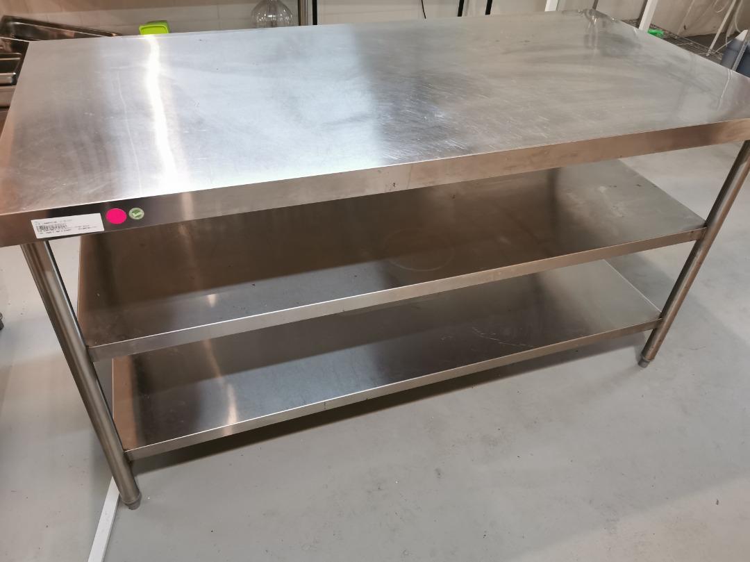 Berjaya Stainless Steel Table Top Counter, Furniture & Home Living