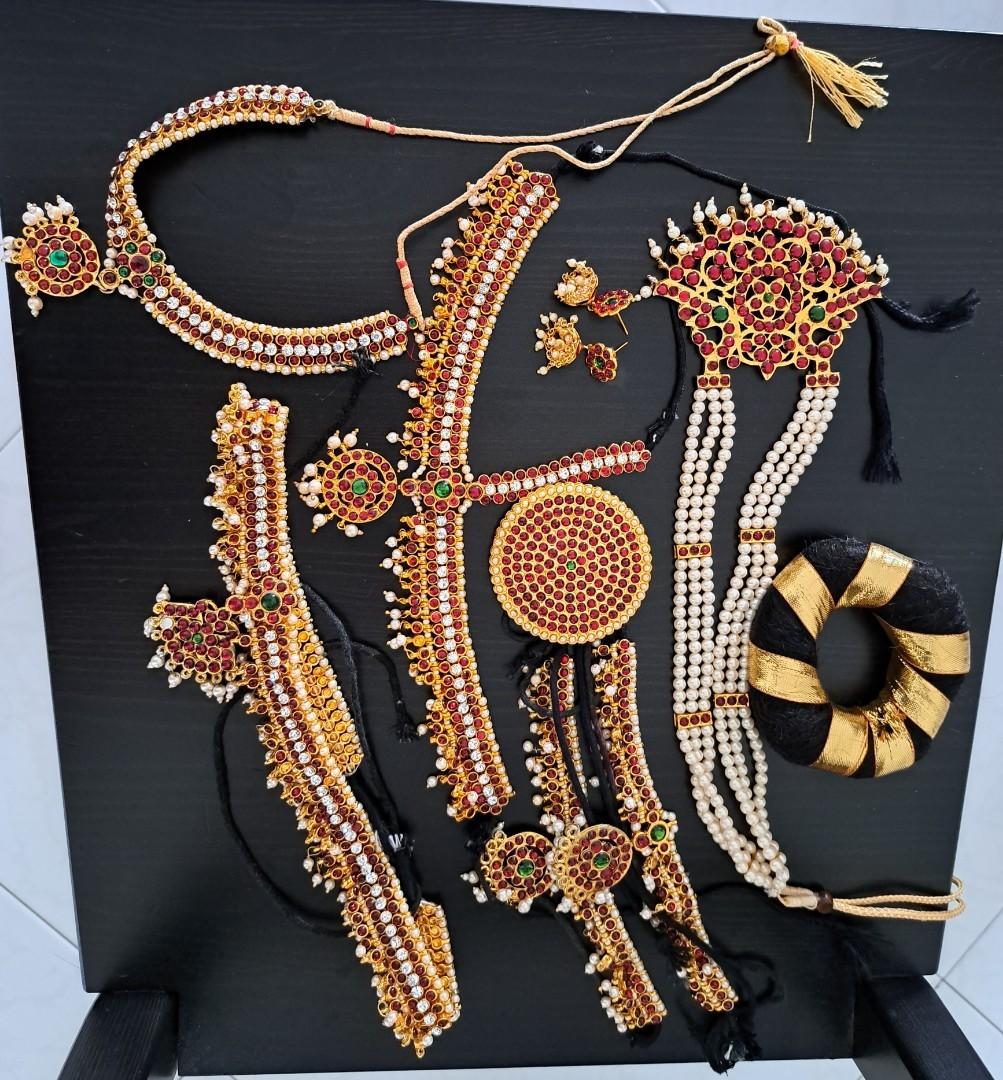 Bharatanatyam Jewellery, Women's Fashion, Jewelry & Organisers