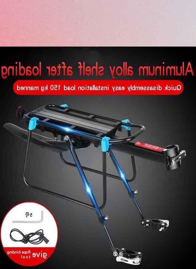 Bicycle Back Rack For Cycling Quick Release Bike Luggage Carrier Cargo