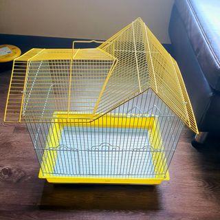 Bird Cage ( Yellow & White)
