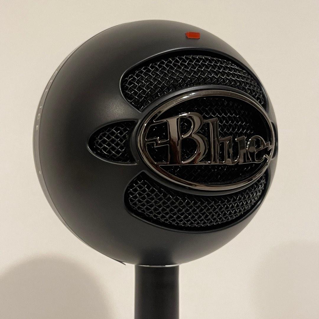 Blue Snowball iCE Condenser Microphone Mic Cardioid in Black, Audio, Microphones on Carousell