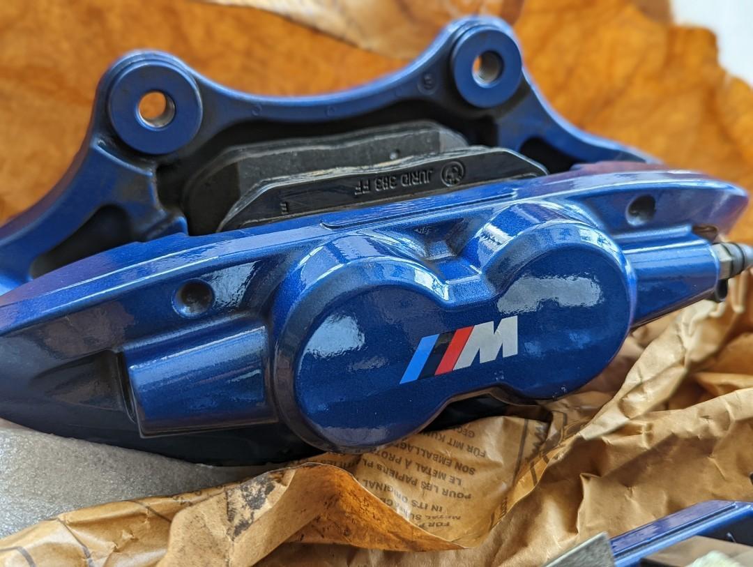 BMW Original M Sports Front Big Brake Kit, Car Accessories, Accessories on Carousell