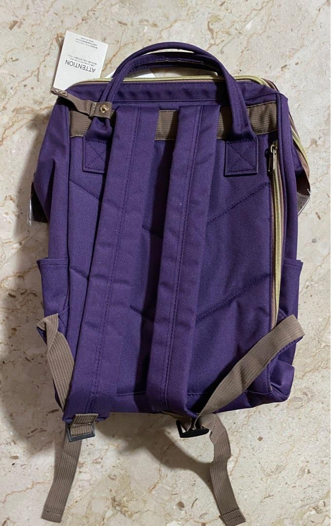 *BNWT* Anello Backpack Purple, Women's Fashion, Bags & Wallets