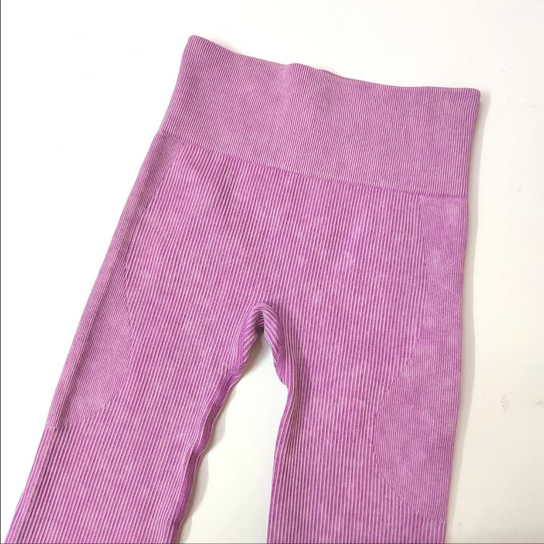 Bo+Tee burner side zip flare leggings in pink, Women's Fashion, Activewear  on Carousell