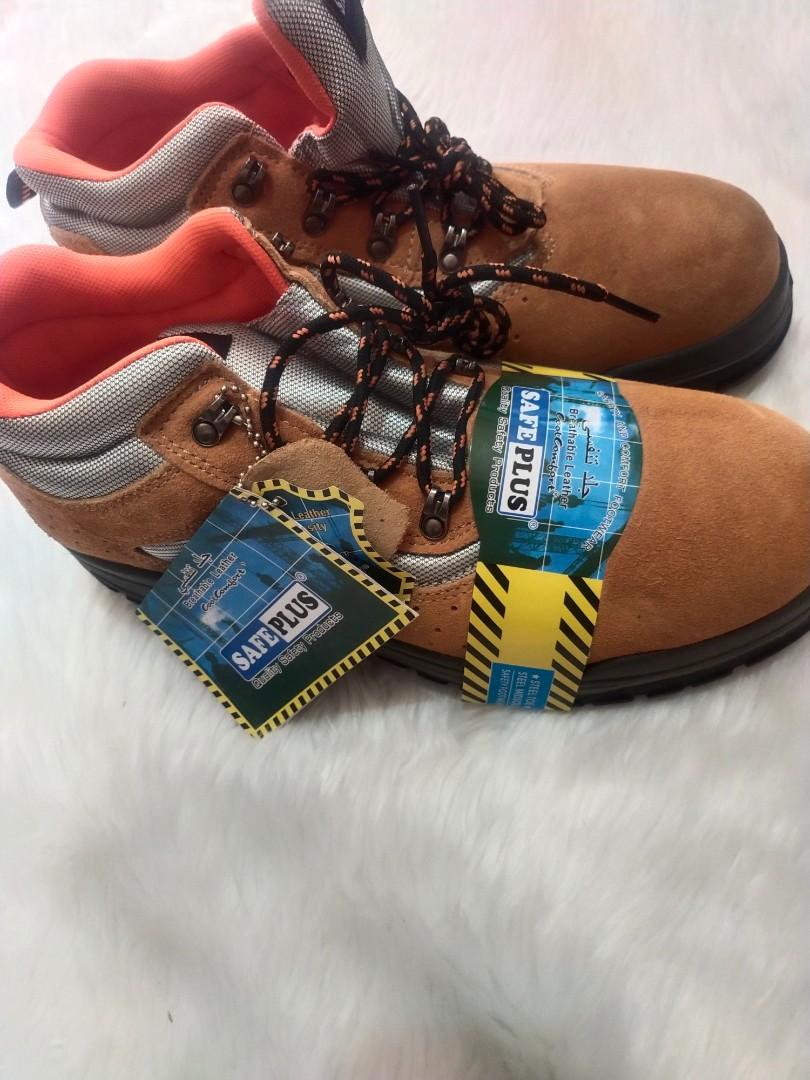 Brand New SAFE PLUS Safety Shoes for Work, Men's Fashion, Footwear