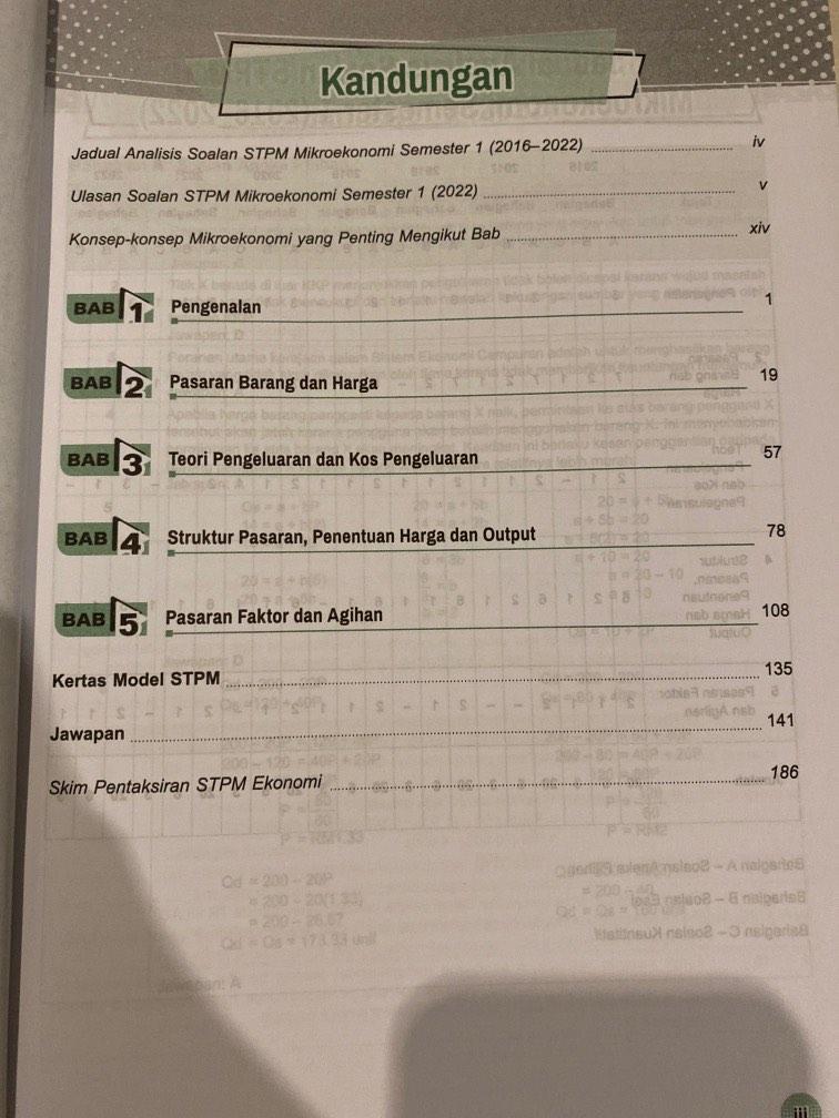 Kertas soalan peperikasaan tahun lepas STPM past year papers Ekonomi