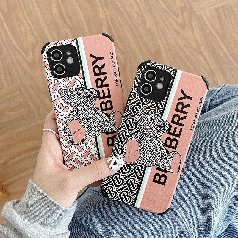 Burberry Bear Pattern Soft TPU for All types of IPhones, Mobile Phones &  Gadgets, Mobile & Gadget Accessories, Cases & Covers on Carousell