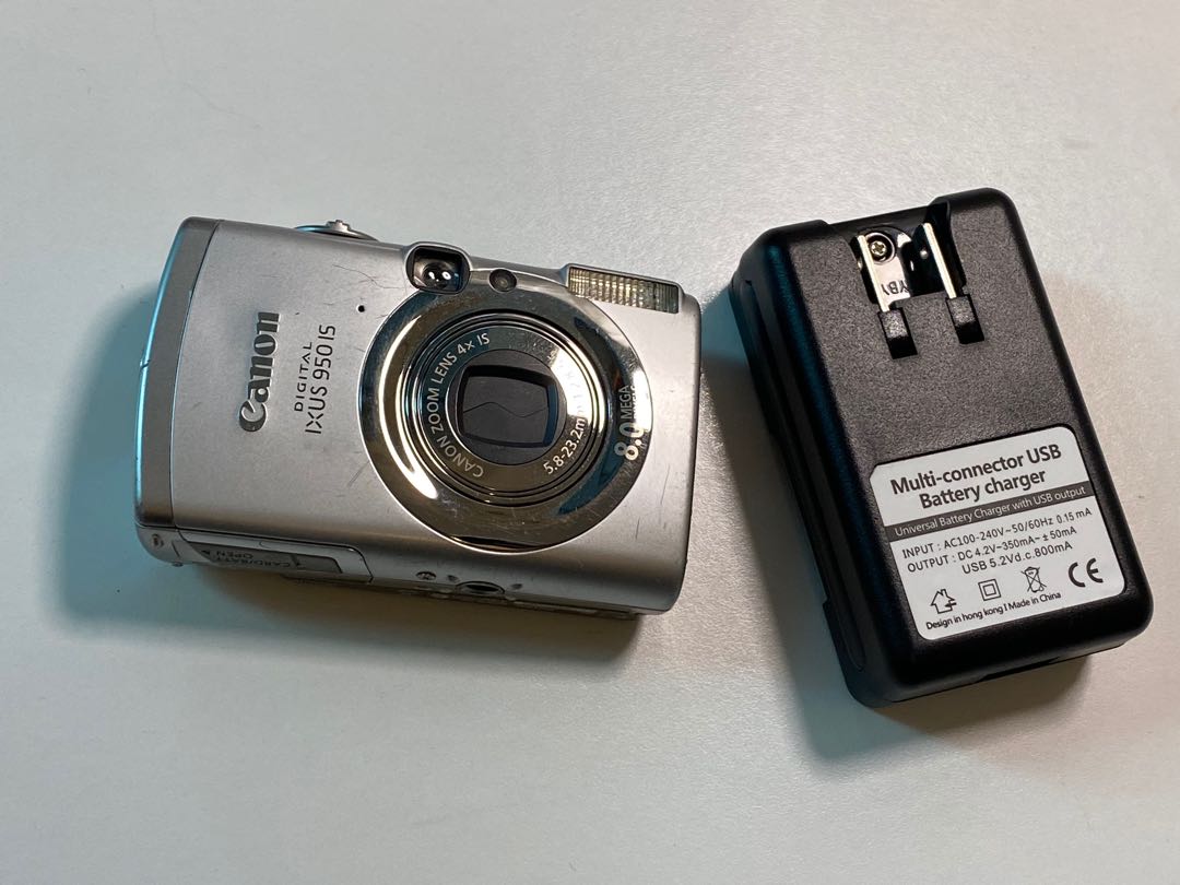 Canon IXUS 950 IS CCD DC 數碼相機（閃燈壞了）, 攝影器材, 相機 