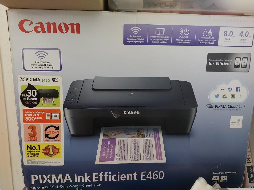 canon pixma e460 printer price