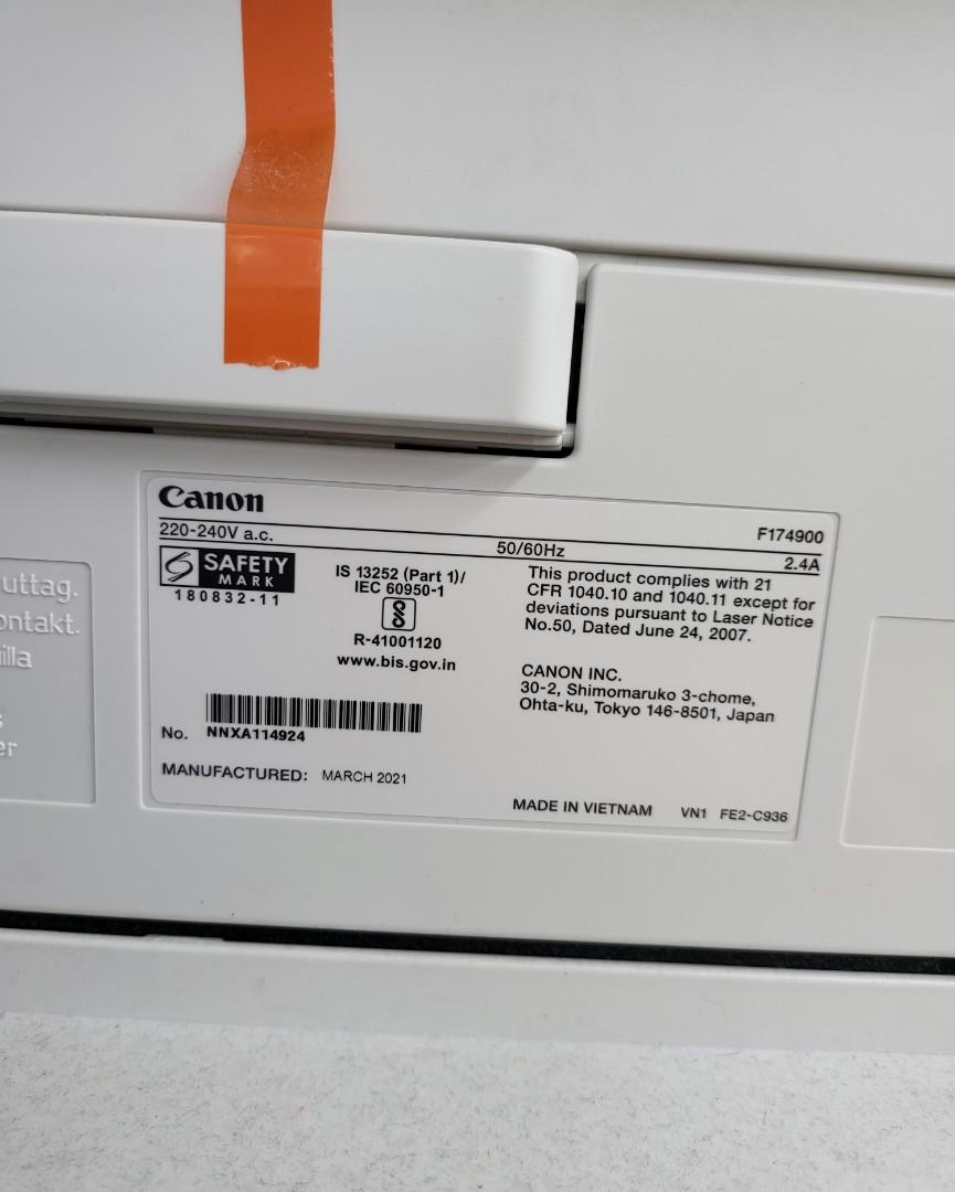 Canon LBP621CW LASER PRINTER, Computers & Tech, Printers, Scanners ...