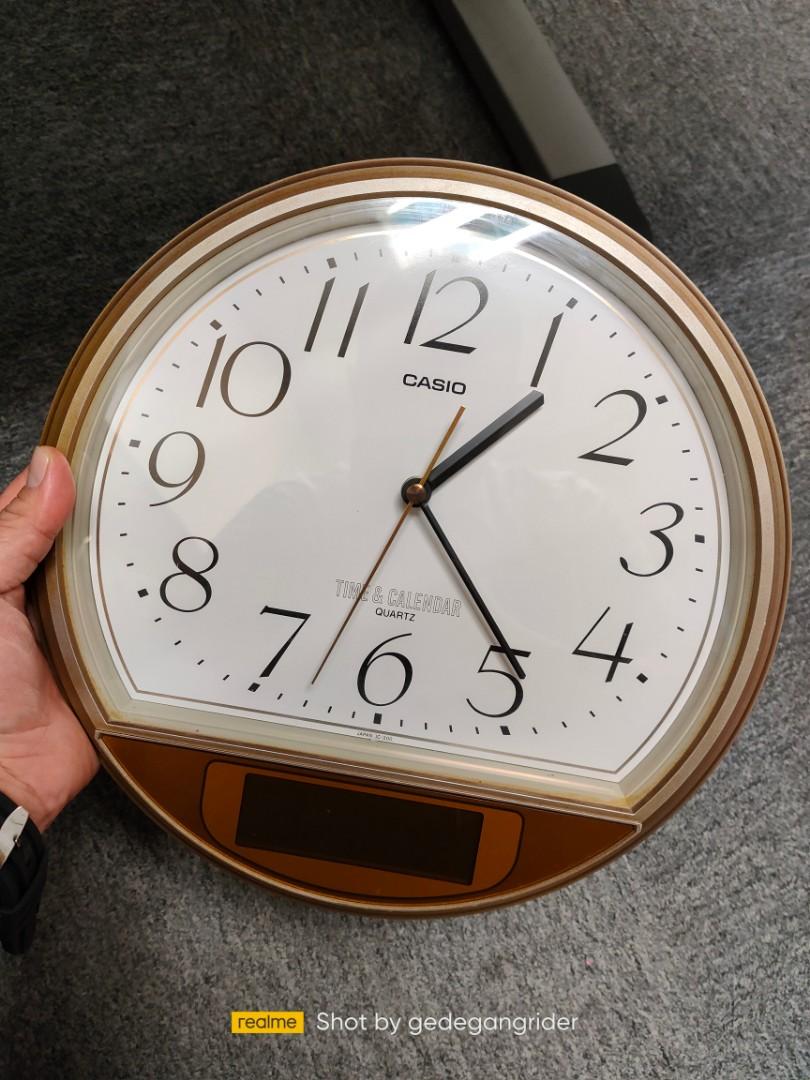 Casio online calendar watch