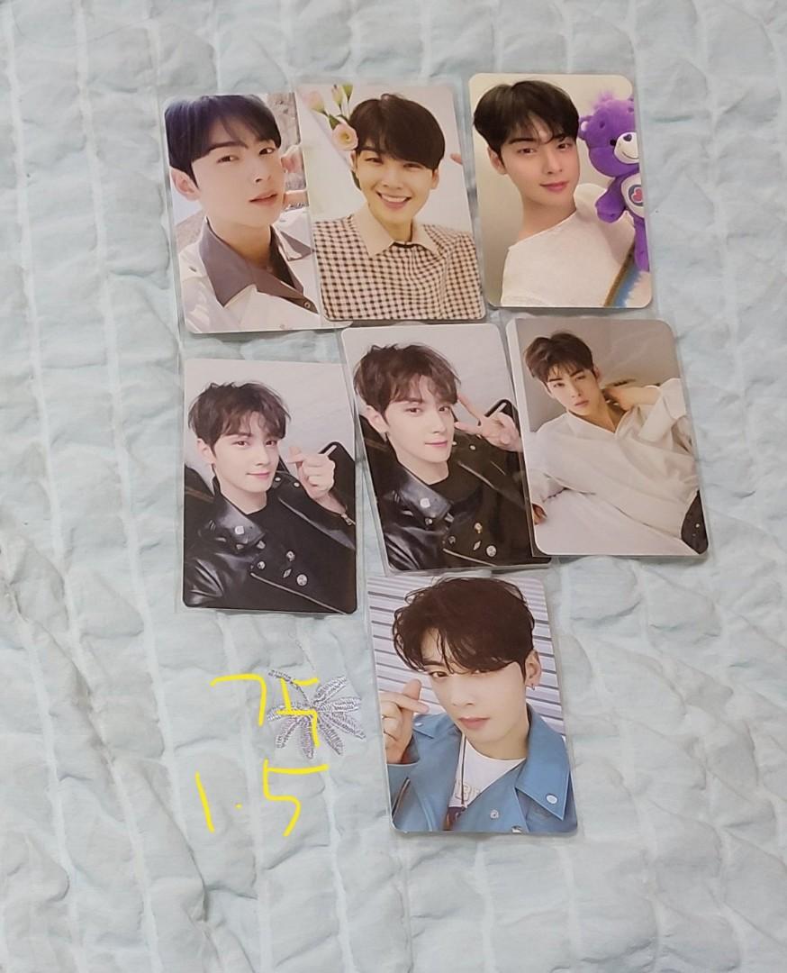 Cha eun woo photocards, Hobbies & Toys, Memorabilia & Collectibles, K ...
