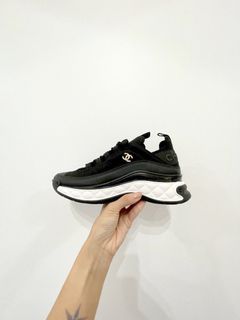 現貨in stock】Chanel 22B RARE found Tennis Trainers Sneaker Fabric