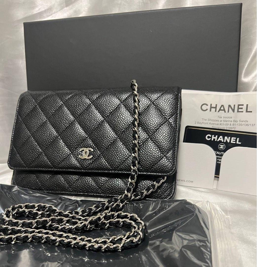 Chanel Wallet on chain woc flap bag, Luxury, Bags & Wallets on Carousell
