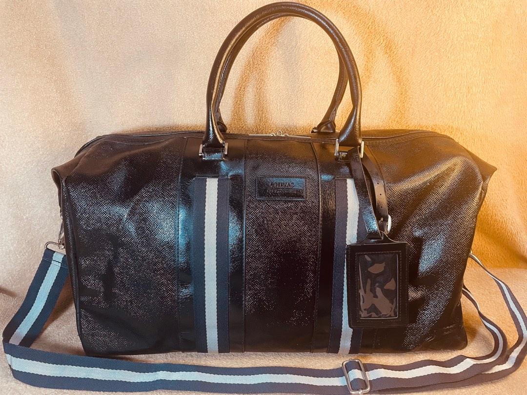 Chivas Regal Faux Leather Travel Bag with Hangtag and Sling