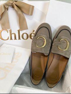 Chloe loafers美美全新平底鞋