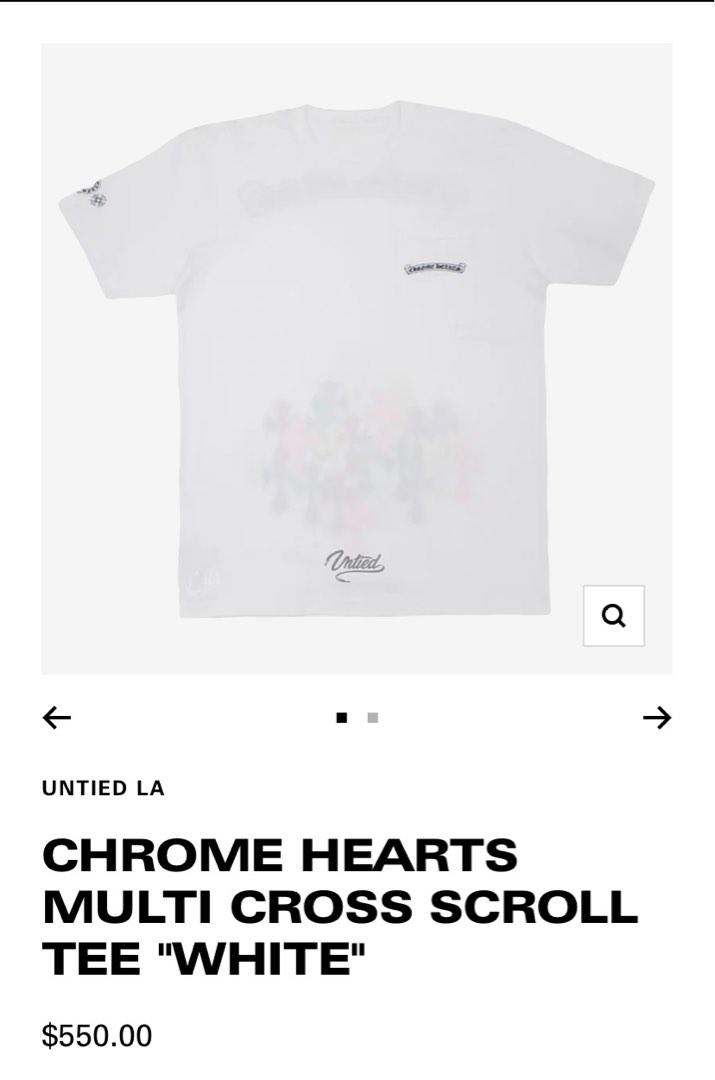 Chrome Hearts Short Sleeve Shirt Multi Stripe Men's - US