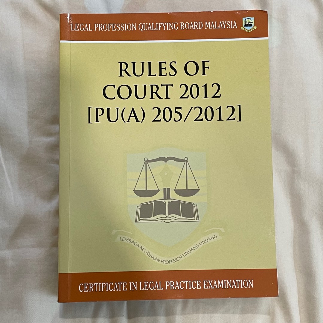 CLP Statute Rules of Court 2012 [2021 CLP Exam Ver.], Hobbies & Toys