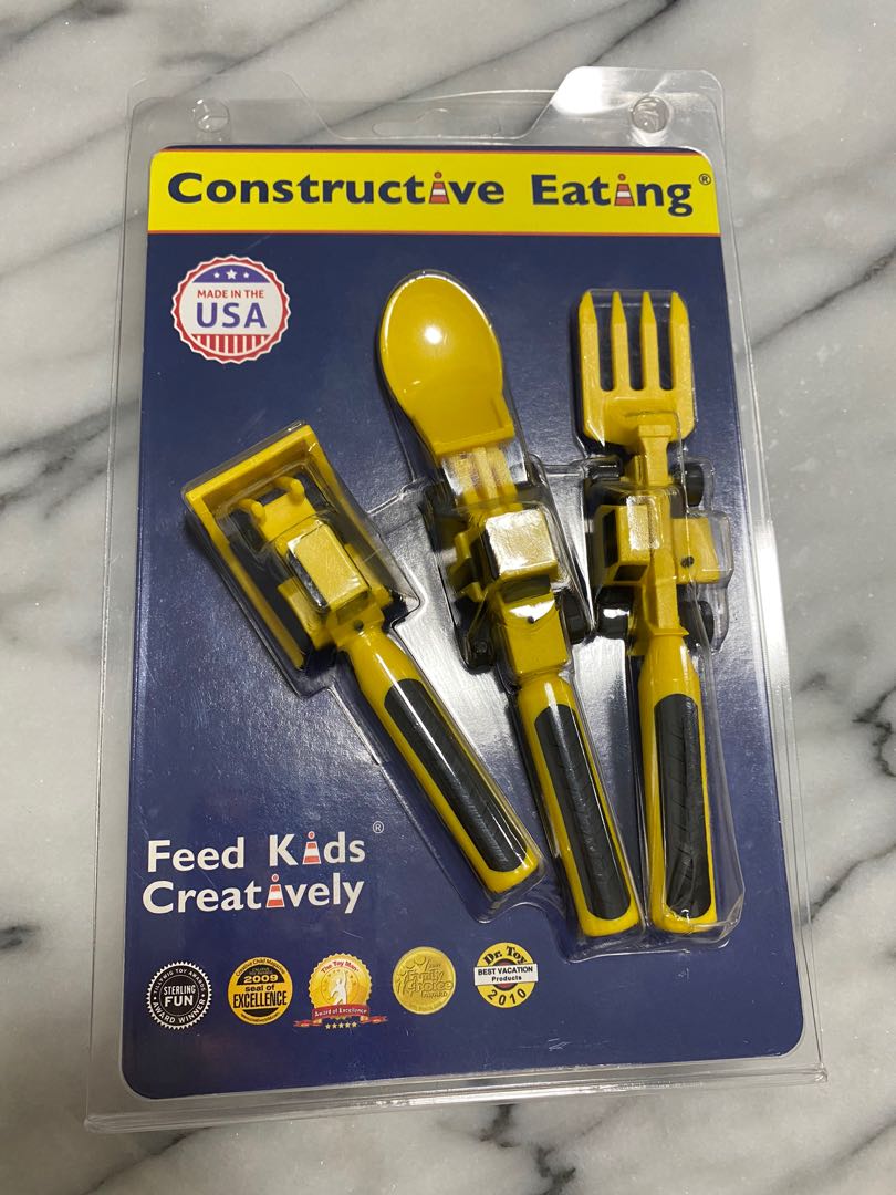 Constructive eating set, Babies & Kids, Nursing & Feeding, Weaning & Toddler Feeding on Carousell