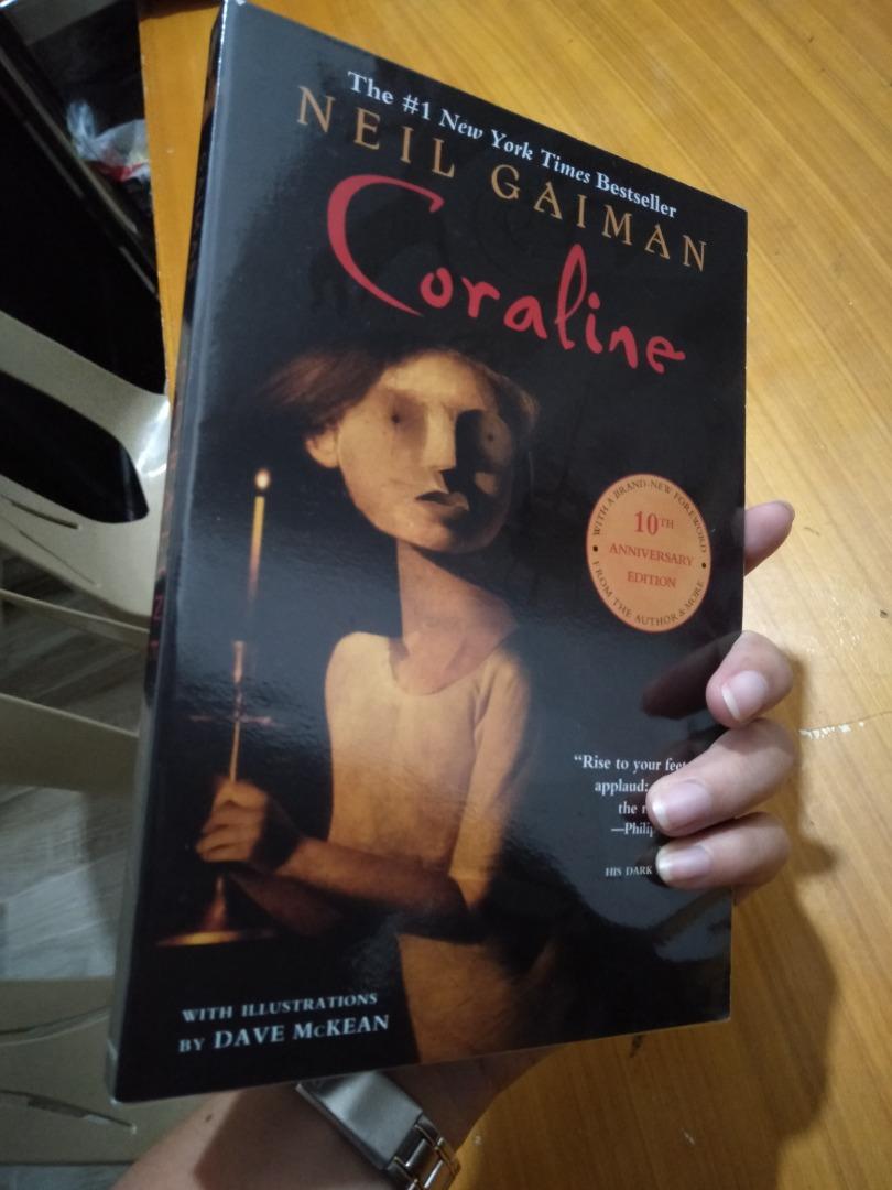Coraline by Neil Gaiman (Category: Storybooks) located in Manila. Submitted by brokerbeatrice (Listing ID 1190115659, Image 2). Description: This edition of New York Times bestselling and Newbery Medal-winning author Neil Gaiman’s modern classic, Coraline—also an Academy Award-nominated film—is enriched with a foreword from the author, a reader's guide, and more. This middle grade novel is an excellent choice for tween readers in grades 5 to 6, e