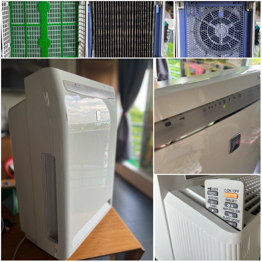 Daikin Photocatalytic Air Purifier with 2 spare air filter, TV & Home