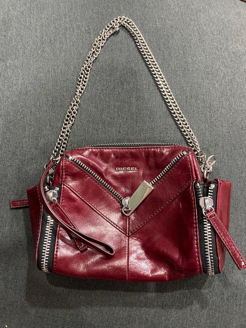 diesel vintage y2k shoulder bag, Luxury, Bags & Wallets on Carousell