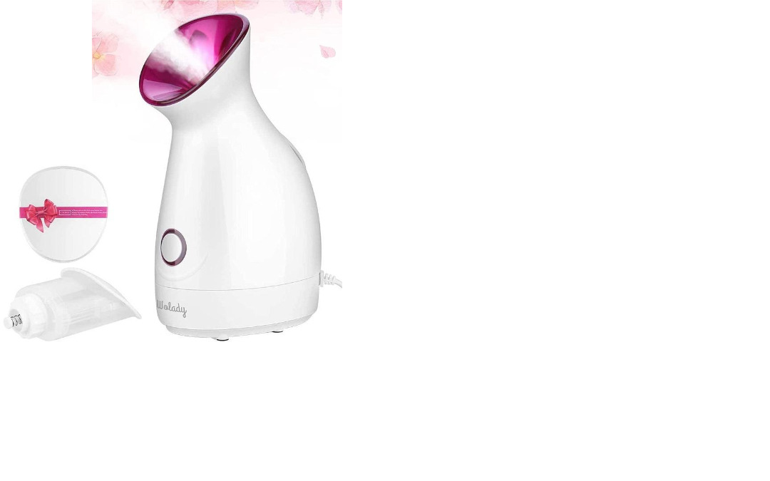 Facial Steamer, Wolady Nano Ionic Face Steamer for Pores with UV Light
