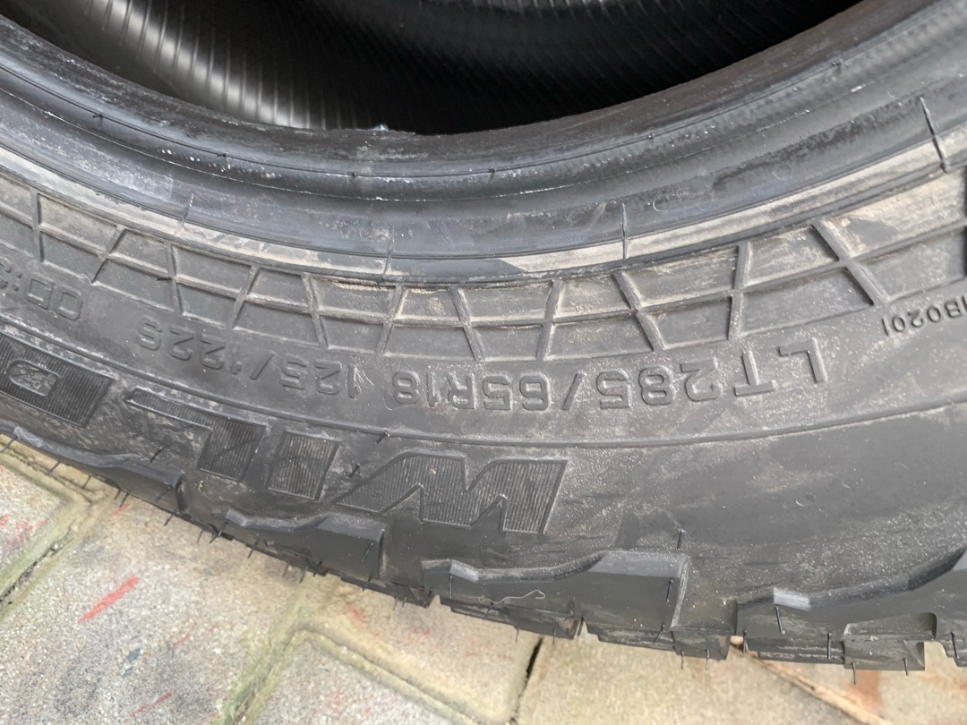 Falken Wildpeak All-Terrain AT3W LT285/65R18 10ply (Tires Only) 2 weeks ...