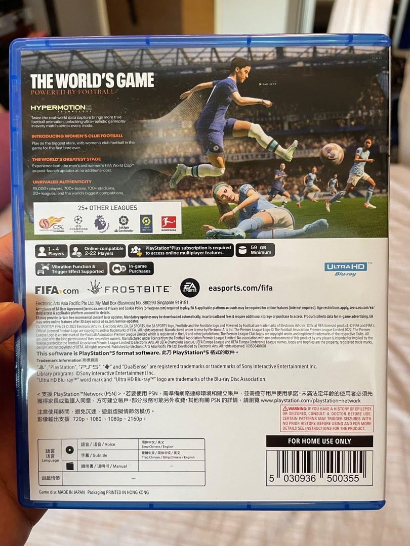 FIFA 23 - PS5 Disc version, Video Gaming, Video Games, PlayStation on ...