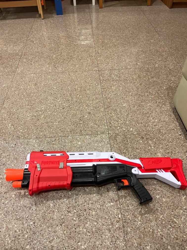 Fortnite nerf pump shotgun, Hobbies & Toys, Toys & Games on Carousell