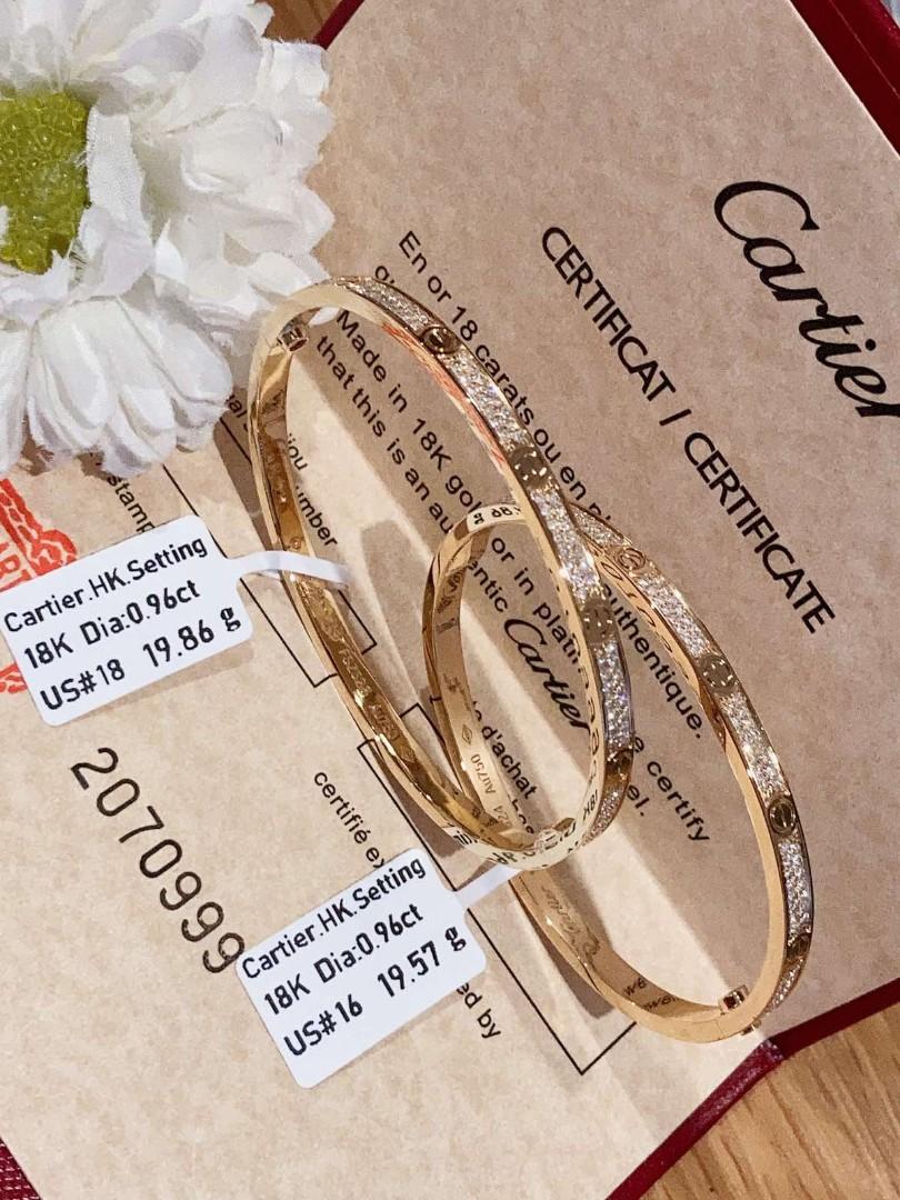 Cartier Hk Love Bracelet 2024 epicamlv