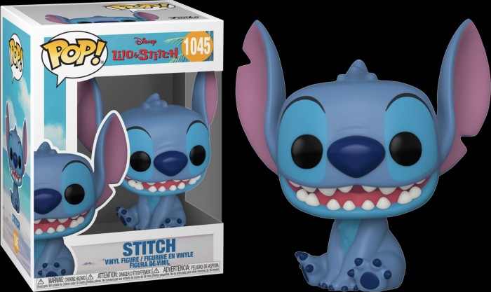 Funko Pop Disney - Lilo & Stitch - Stitch (Smiling Seated) - 1045
