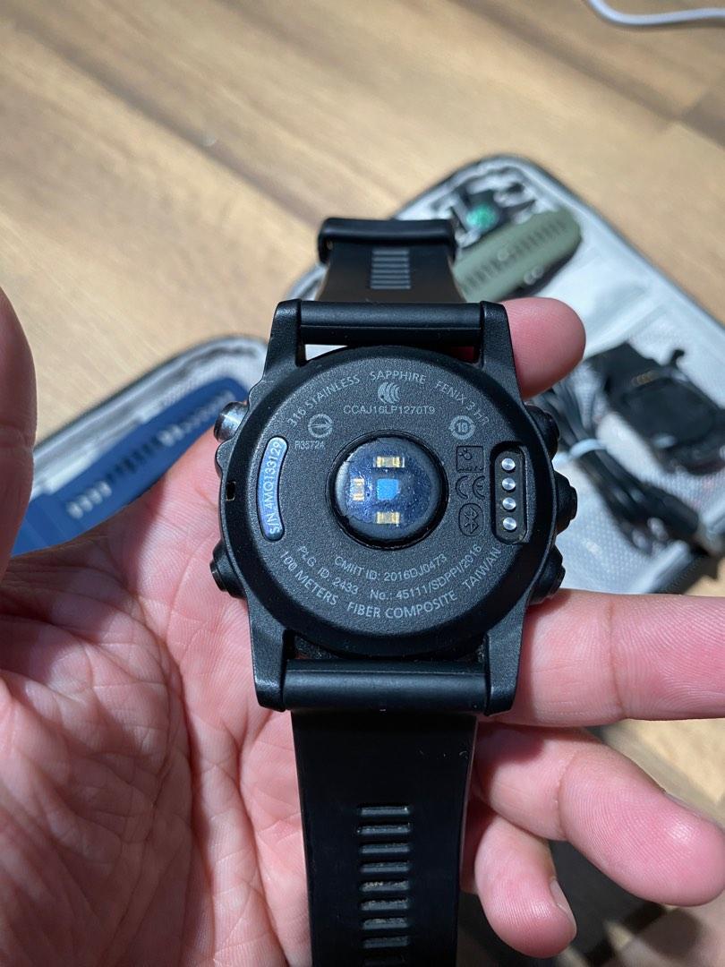 316 stainless sapphire on sale fenix 3 hr