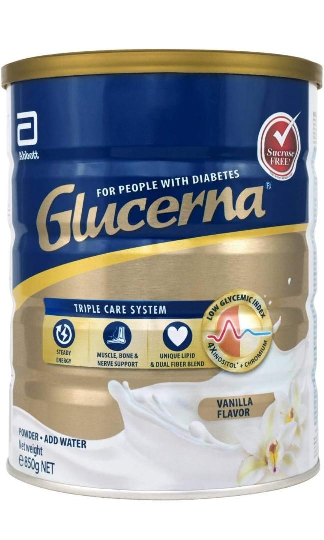 Glucerna Triple Care Diabetes specific Formula Vanilla 850gm Health