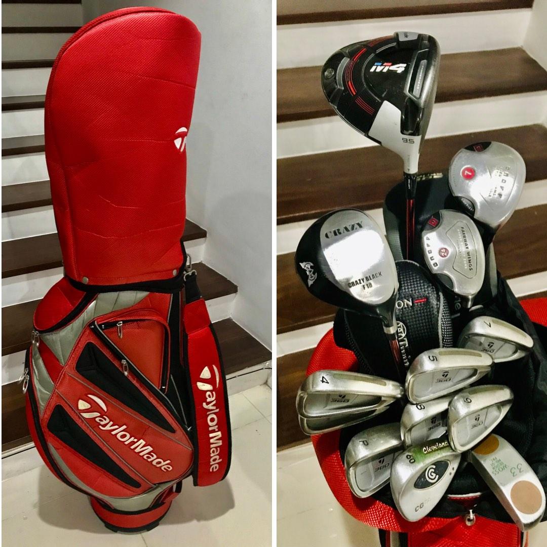 Golf Set TaylorMade Driver M4, Iron Ti-Face 360 TaylorMade ...