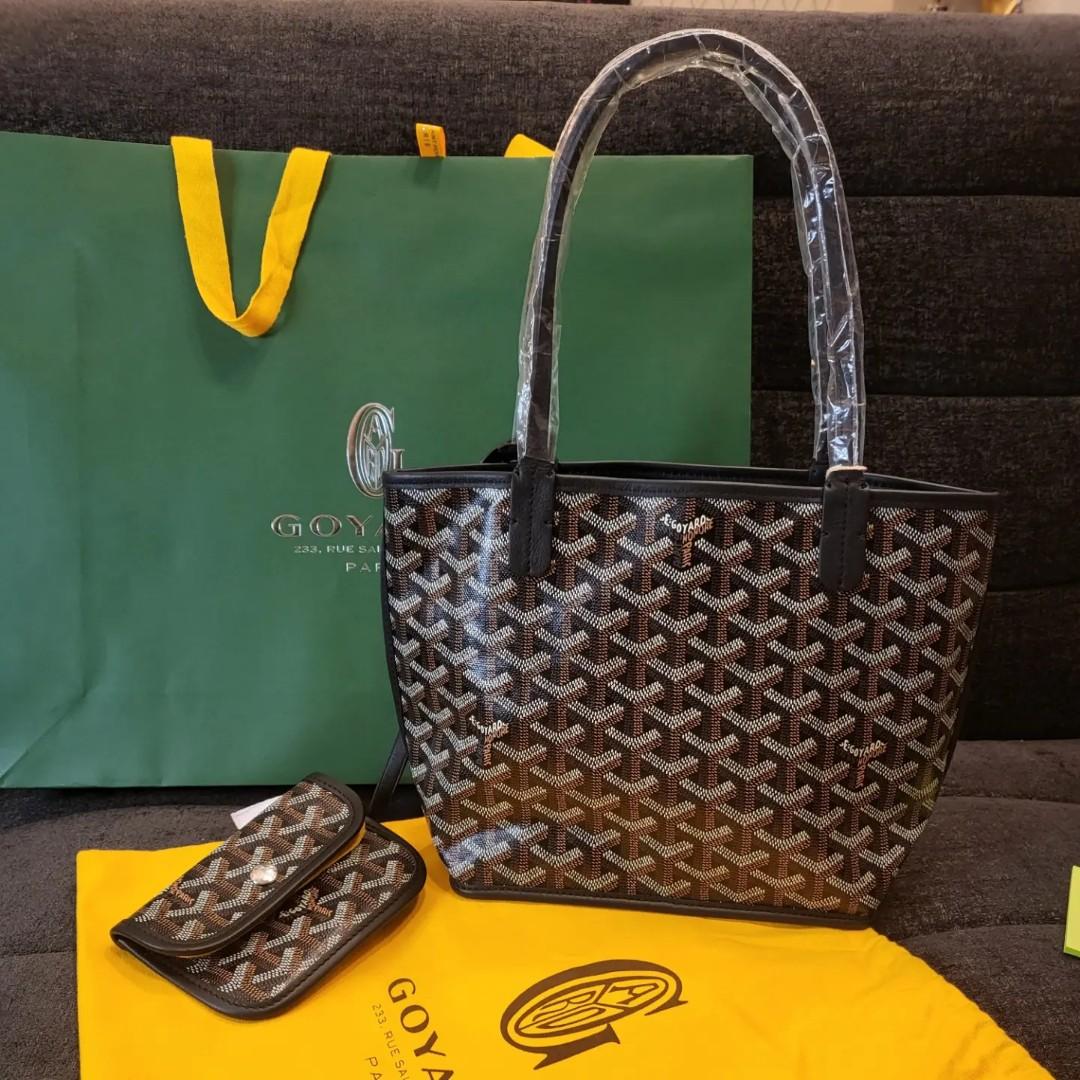 Goyard Anjou Mini Black – shoegamemanila