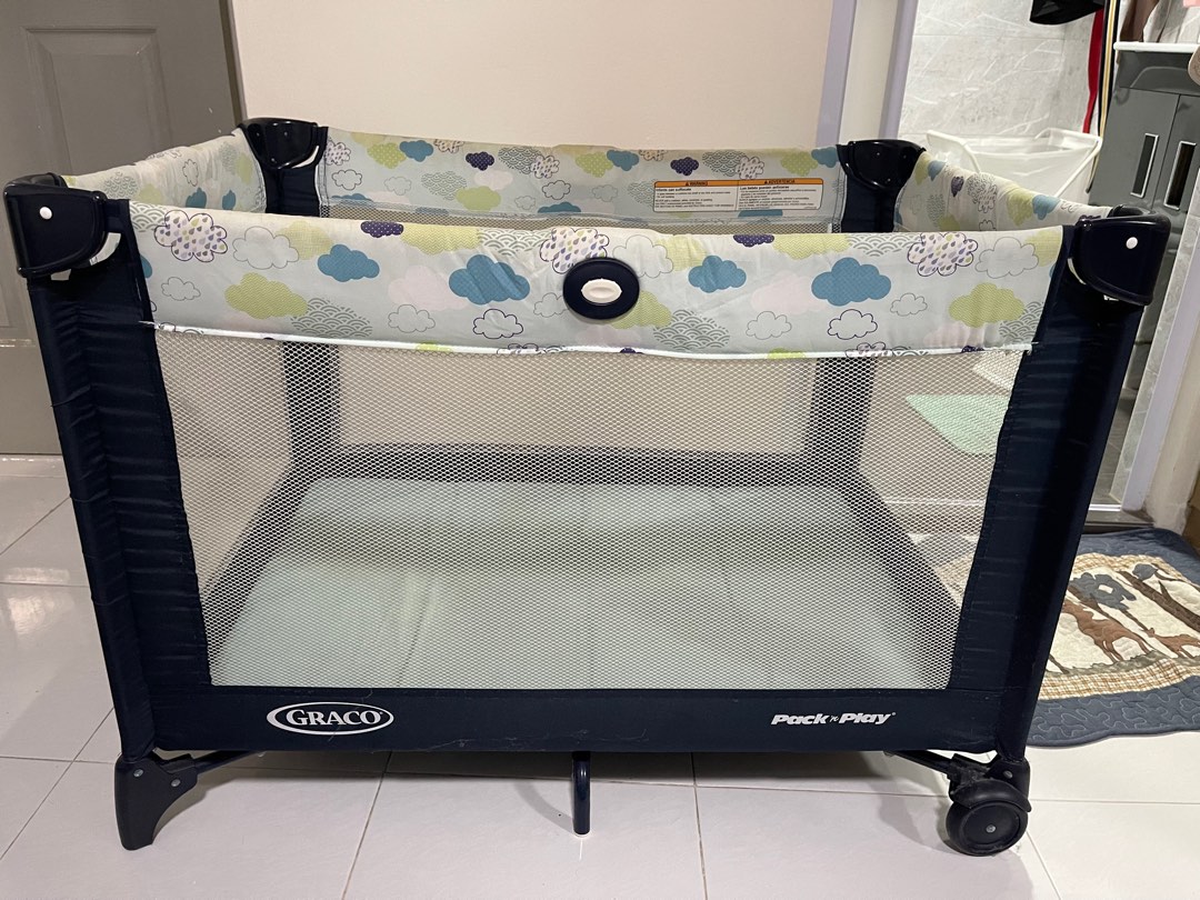 Graco Playpen, Babies & Kids, Baby Nursery & Kids Furniture, Cots