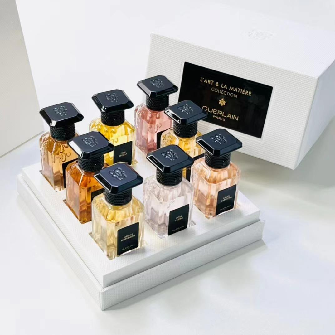Guerlain L'art et La Matiere Collection of eight miniature fragrances ...