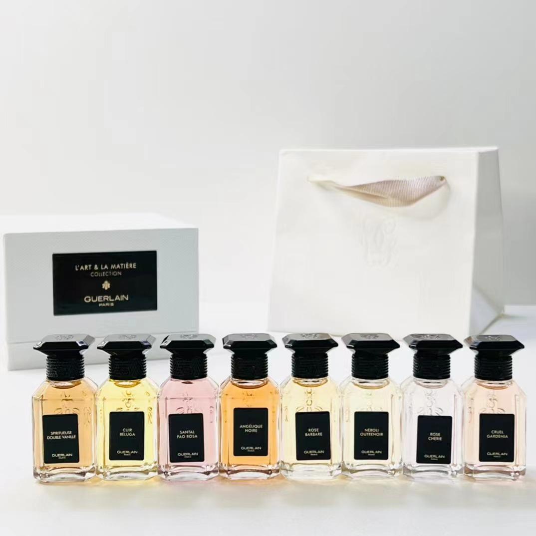 Guerlain L'art et La Matiere Collection of eight miniature