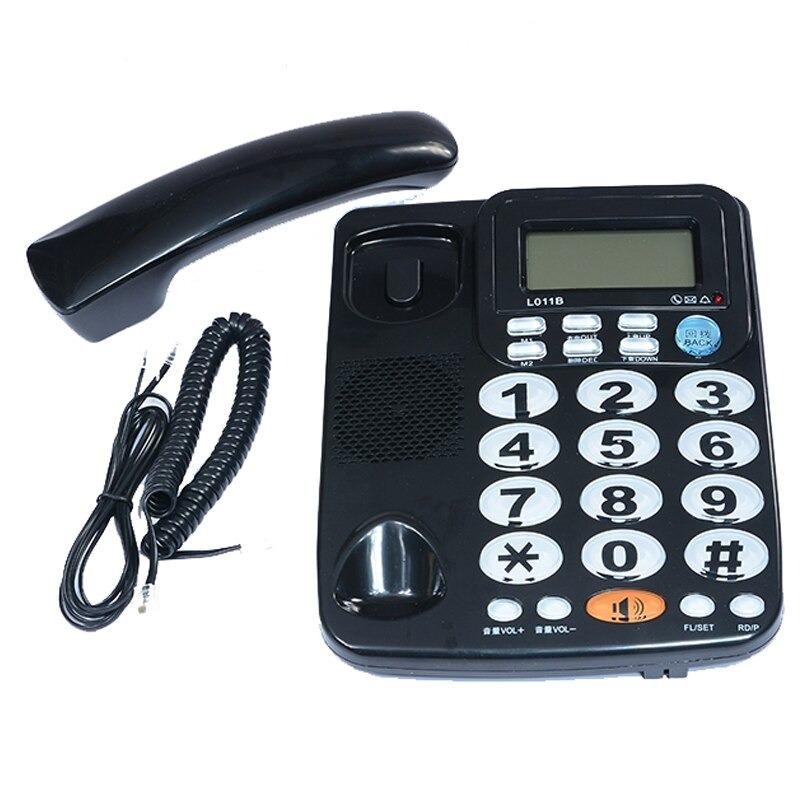 H5130 TelPal Corded Big Button Telephone for Elderly Caller ID Landline