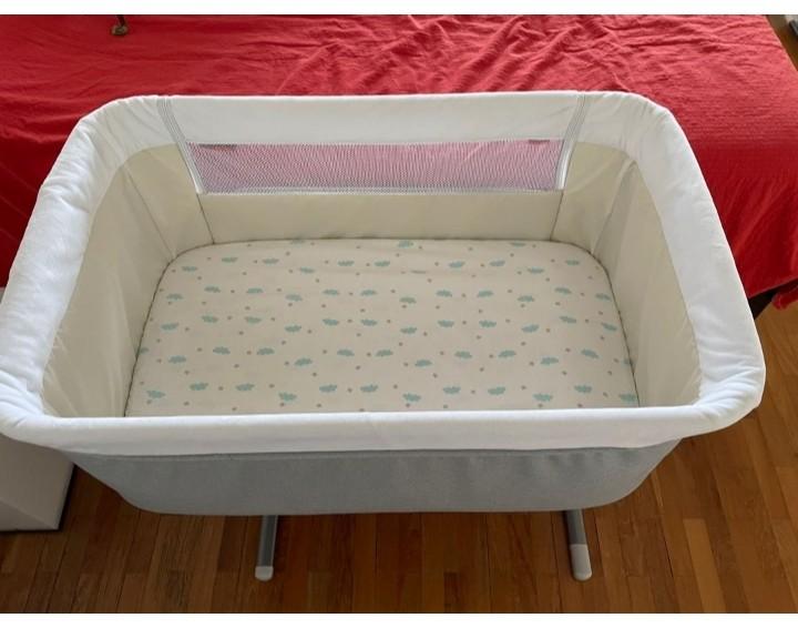 Hauck Bedside Cot Face To Me Bedside Cot with AntiReflux Position