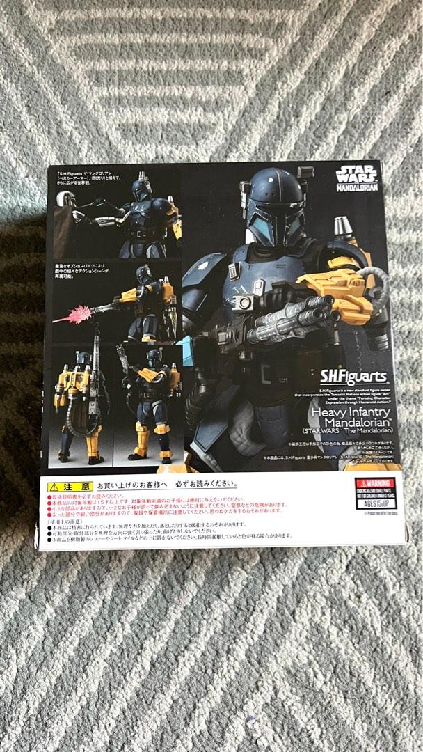 thumbnail image 2 of S.H. Figuarts Star Wars The Mandalorian (Din Jalin), Approx. 5.9 Inches (150 Mm), ABS & PVC & Cloth, Pre-painted Action Figure 2 of 13