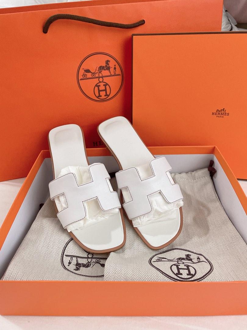 White clearance h sandals