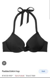 H&M Padded bikini top #Hello23