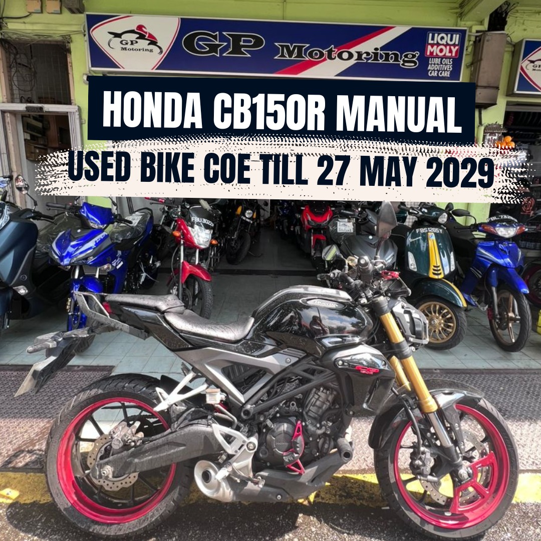 Honda CB150R Manual Used Bike, Motorcycles, Motorcycles for Sale, Class 2B on Carousell