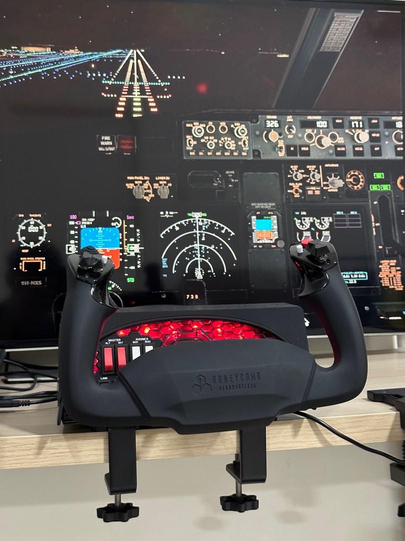 Alpha Flight Yoke for Flight Simulator, Video Gaming, Gaming