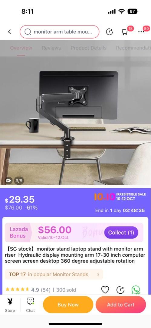 Huawei 24 inch monitor with 360 stand, Computers & Tech, Parts ...