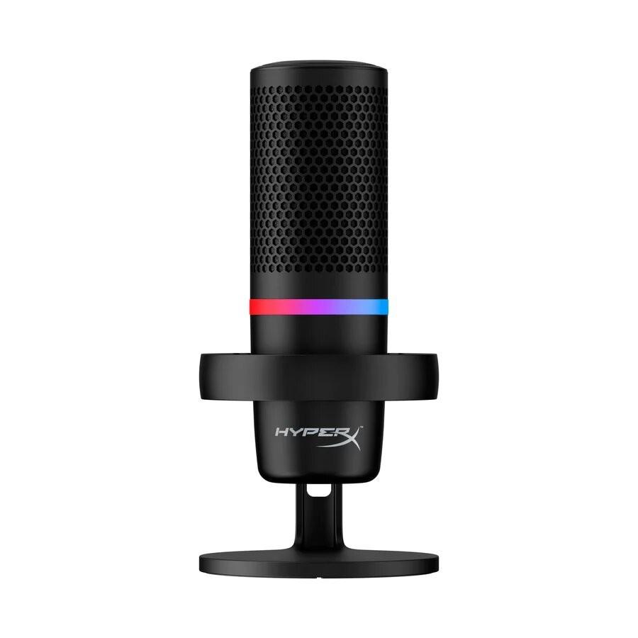 HYPERX DUOCAST RGB WIRED MICROPHONE (BLACK) (Category: Microphones) located in San Juan City. Submitted by blueswitchpc (Listing ID 1190051073, Image 2). Description: 🚨 RESTOCK ALERT 🚨 HYPERX DUOCAST RGB WIRED MICROPHONE (BLACK). DuoCast USB Microphone ● RGB Lighting ● Customizable with NGENUITY software ● Tap-to-mute sensor with LED status indicator ● Cardioid, Omnidirectional Discounted Price for Bulk Orders‼️ Message us to place your order. 